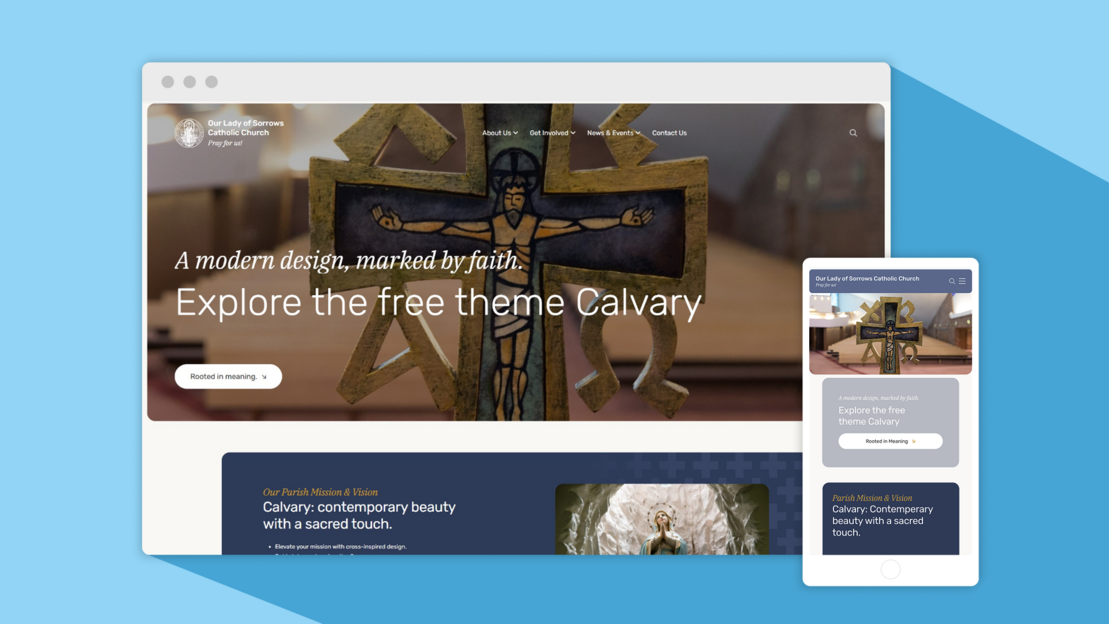 Meet Calvary: Where Faith and Great Website Design Intersect
