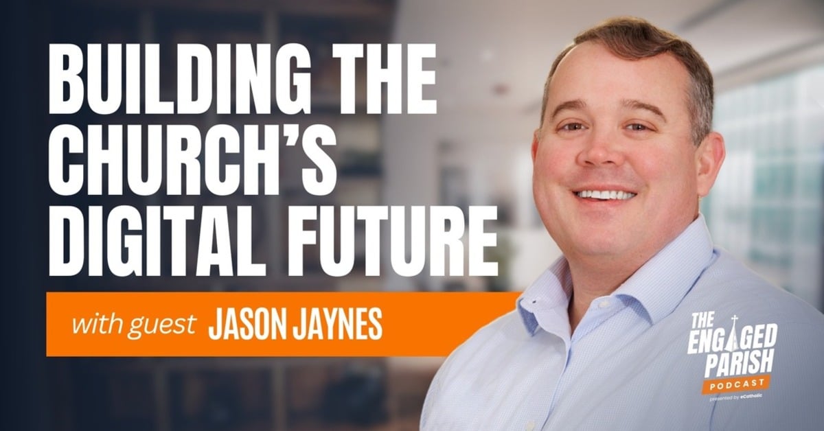 Enjoy this podcast episode where we sit down with Jason Jaynes, newly appointed CEO of eCatholic