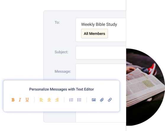 Send email messages from your own website domain.