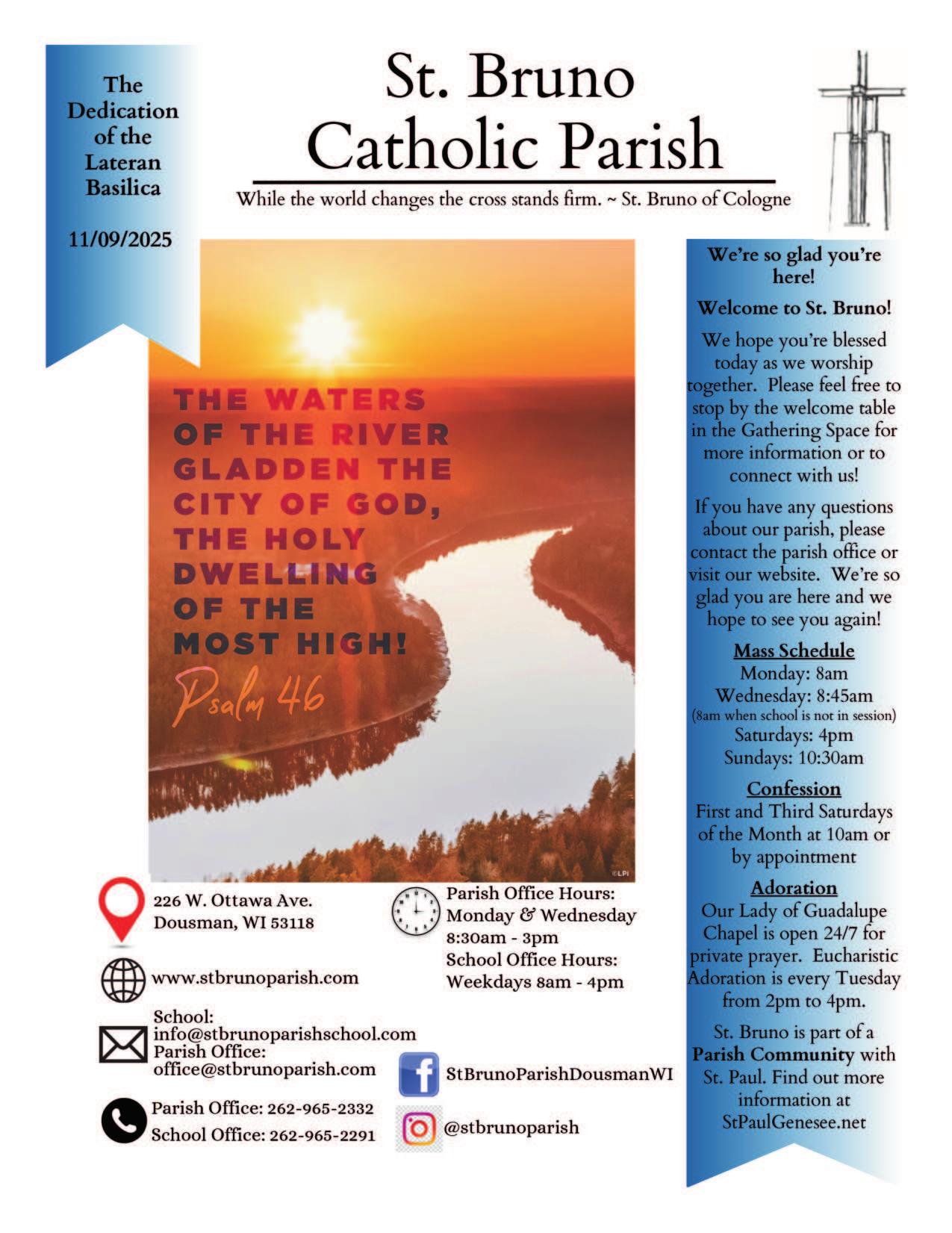 november 9, 2025 Bulletin