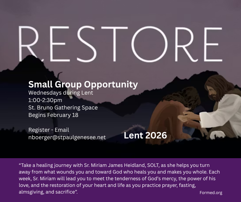 Restore Small Group Lent 2026