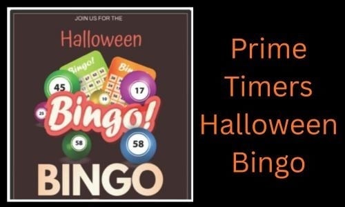 Prime Timers Halloween Bingo