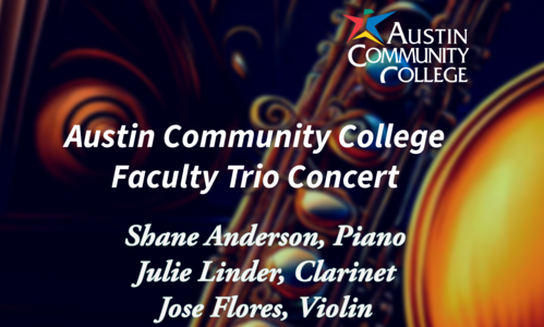 Austin Community College Faculty Trio Concert