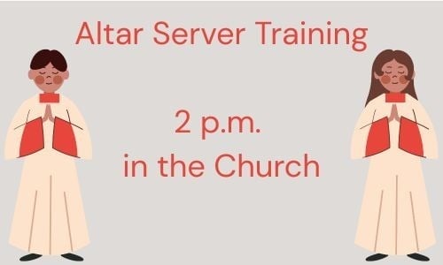 Altar Server Training