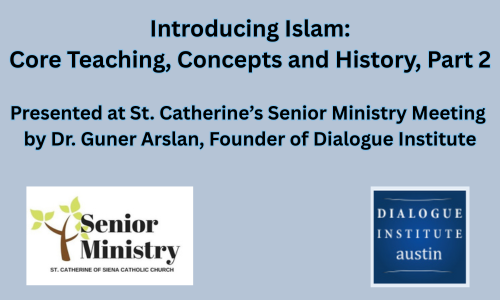 Introducing Islam: Core Teaching, Concepts and History, Part 2