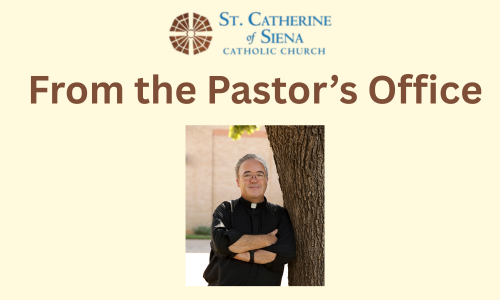 A Message from Fr. Pat