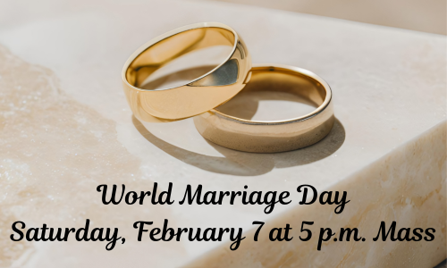Celebrate World Marriage Day Saturday, February 7