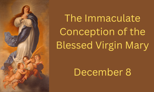 Masses for the Feast of the Immaculate Conception