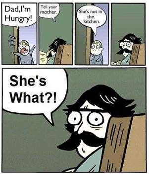 Where's mom?