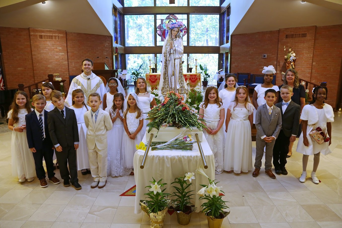 Let the little children come to me and do not hinder them, for to such belongs the kingdom of heaven