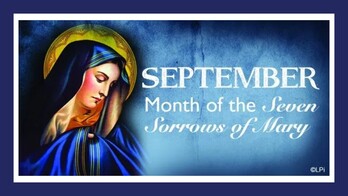September-Month of the Seven Sorrows of Mary