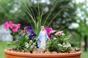 Kids Take Home Marian Rosary Garden
