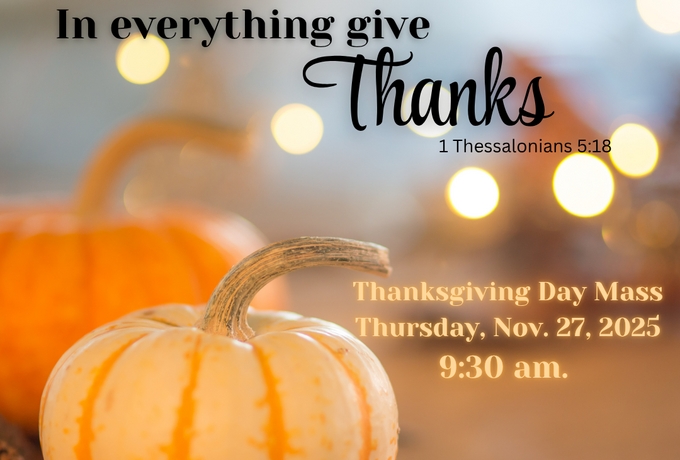 Thanksgiving Day Mass