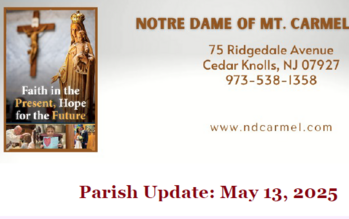Parish Update: May 13 2025