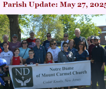 Parish Update: May 27, 2025