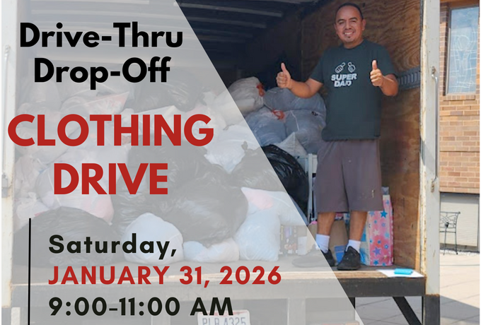 Clothing Drive (Drive Thru/Drop Off)