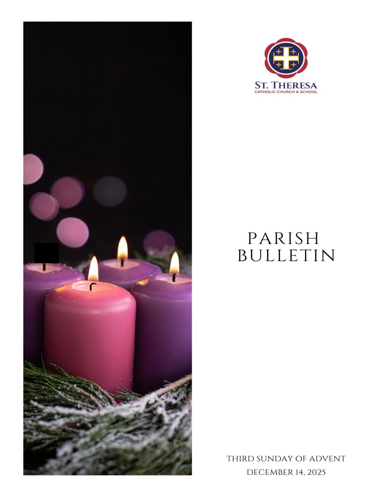 december 14, 2025 Bulletin