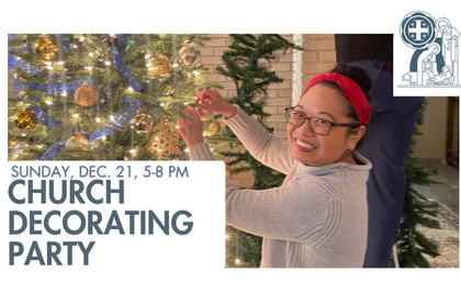Church Decorating Party
