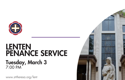 Lenten Penance Service