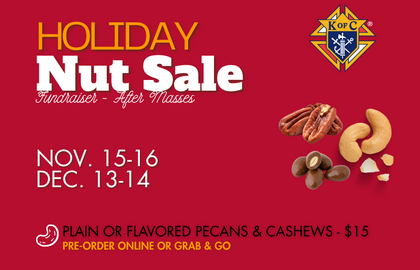 Pre-Order Holiday Nuts from the Knights of Columbus