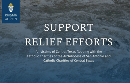 Support Flood Relief Efforts | A Message from the Diocese