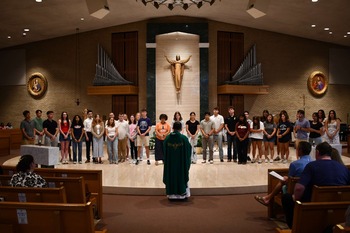 College Students Send Off With Blessings