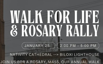 DIOCESAN WALK FOR LIFE AND ROSARY RALLY