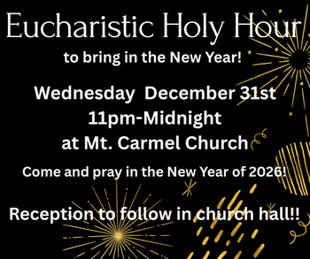 New Year's Eve Holy Houor