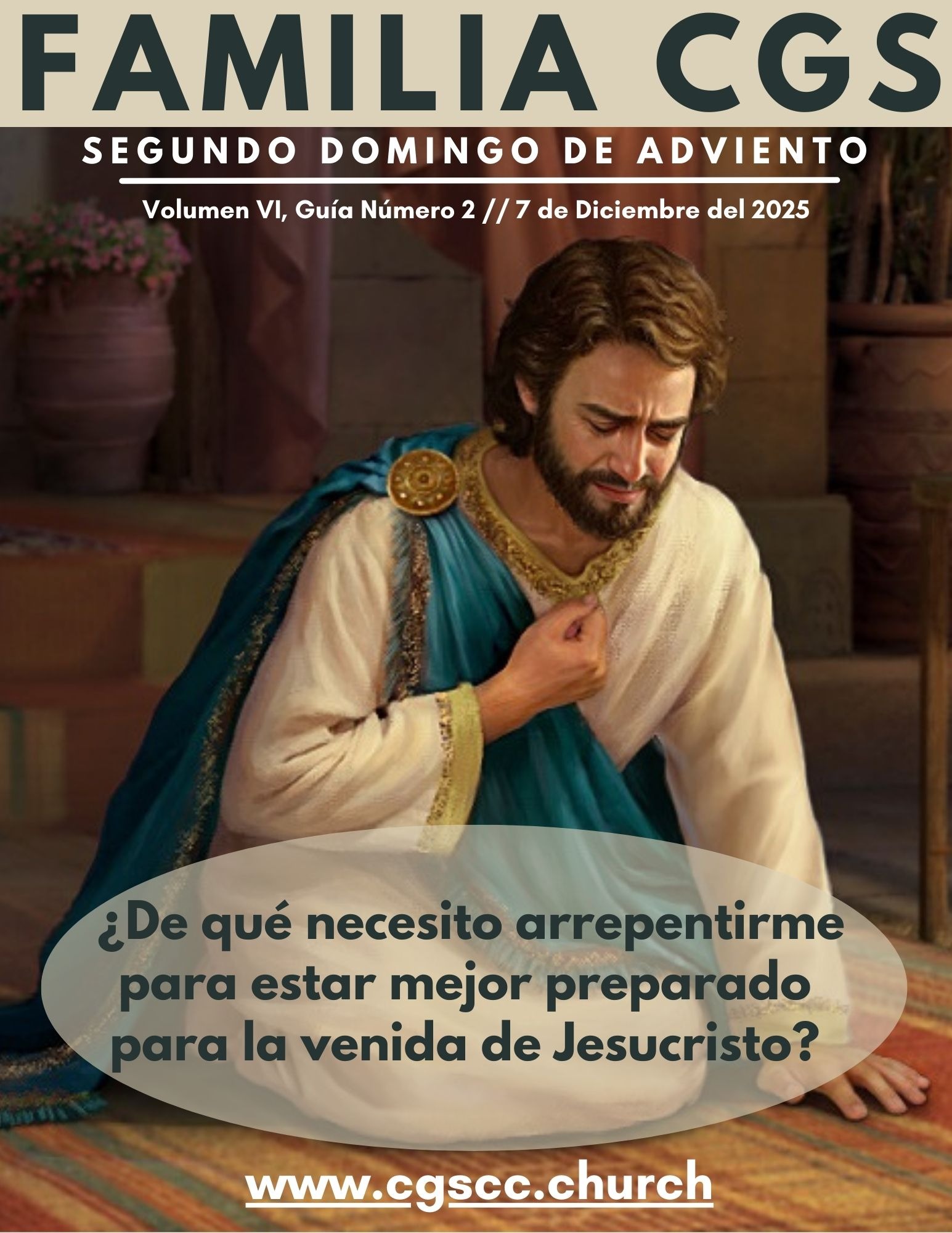 7 de diciembre, el segundo domingo de Adviento del 2025