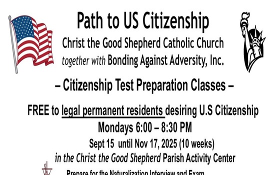 US Citizenship Classes / Classes de Ciudanía EEUU