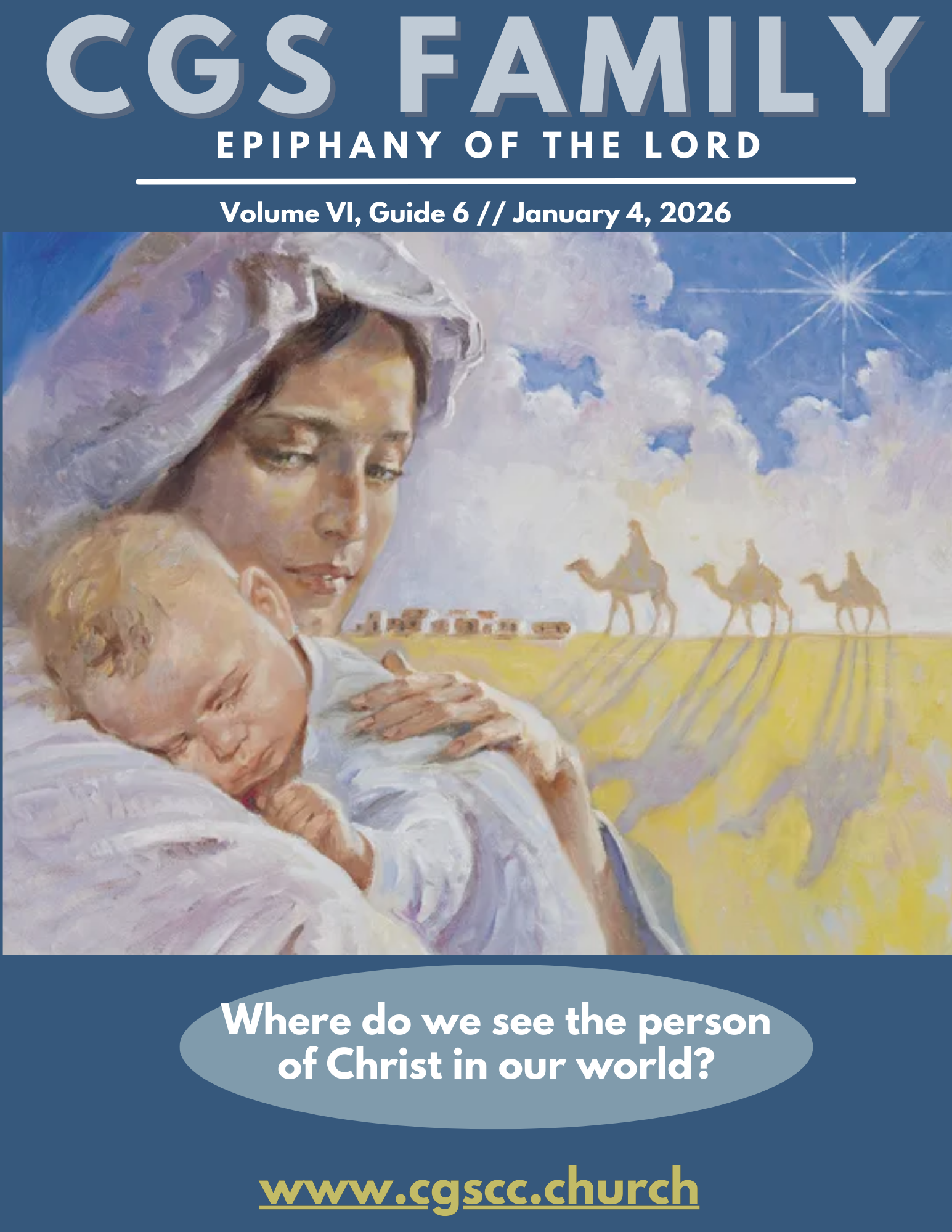 January 4, Epiphany of the Lord