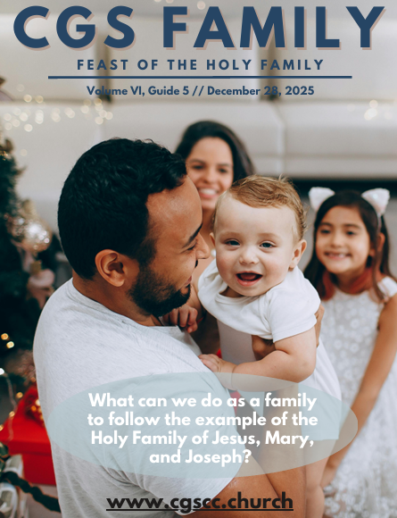 December 28, Feast of the Holy Family of Jesus, Mary and Joseph, 2025