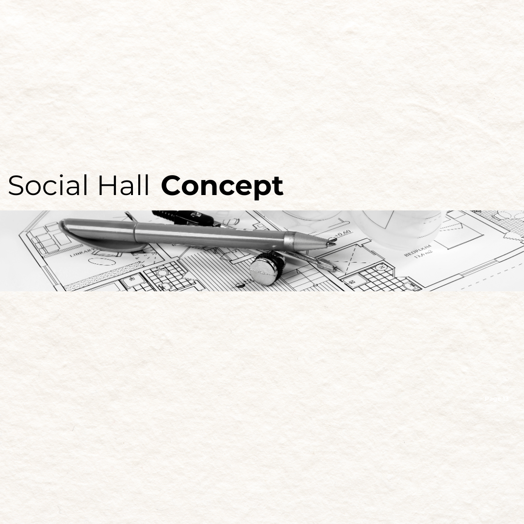 Social Hall Concept