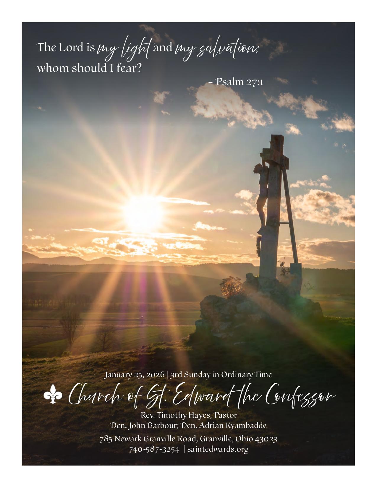 january 25, 2026 Bulletin