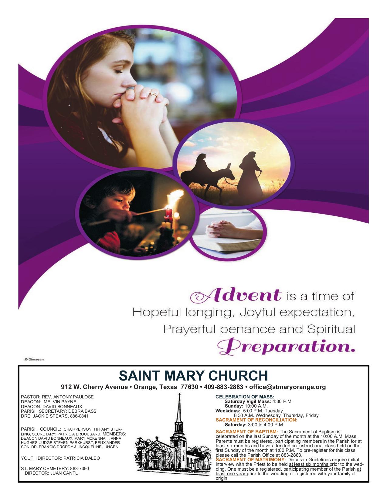 december 7, 2025 Bulletin