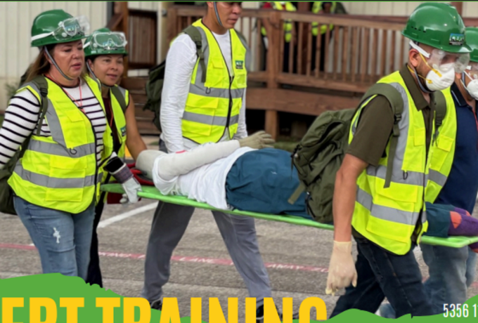 Community Emergency Response Training in English