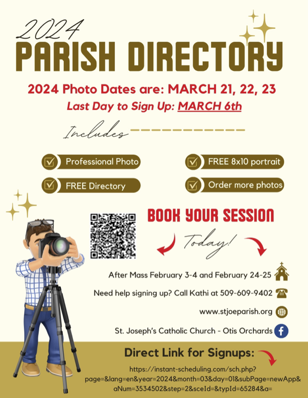 St. Joseph Parish Otis Orchards, WA