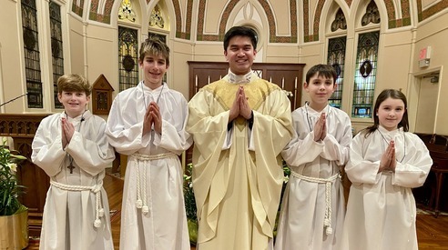 New Altar Server Training
