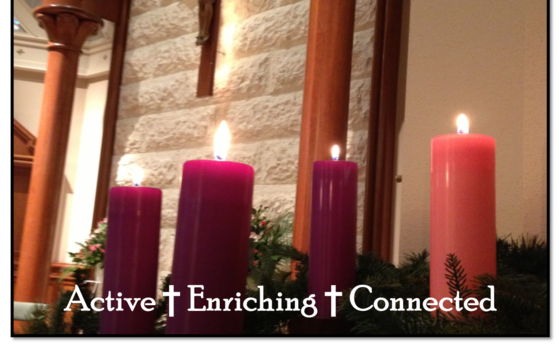 Candle Sponsorship on our new Advent Wreath