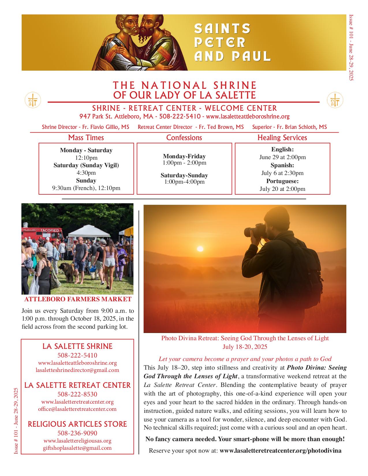 june 29, 2025 Bulletin
