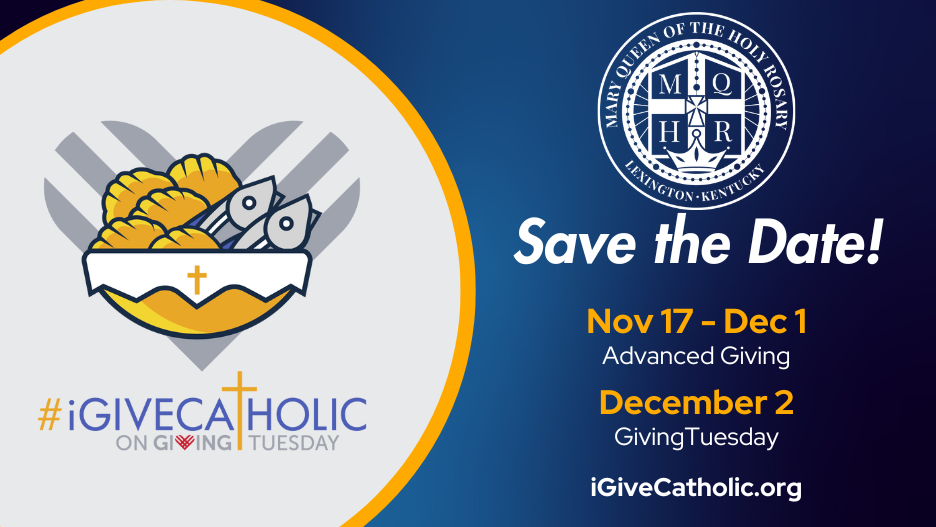 #igivecatholic on Giving Tuesday