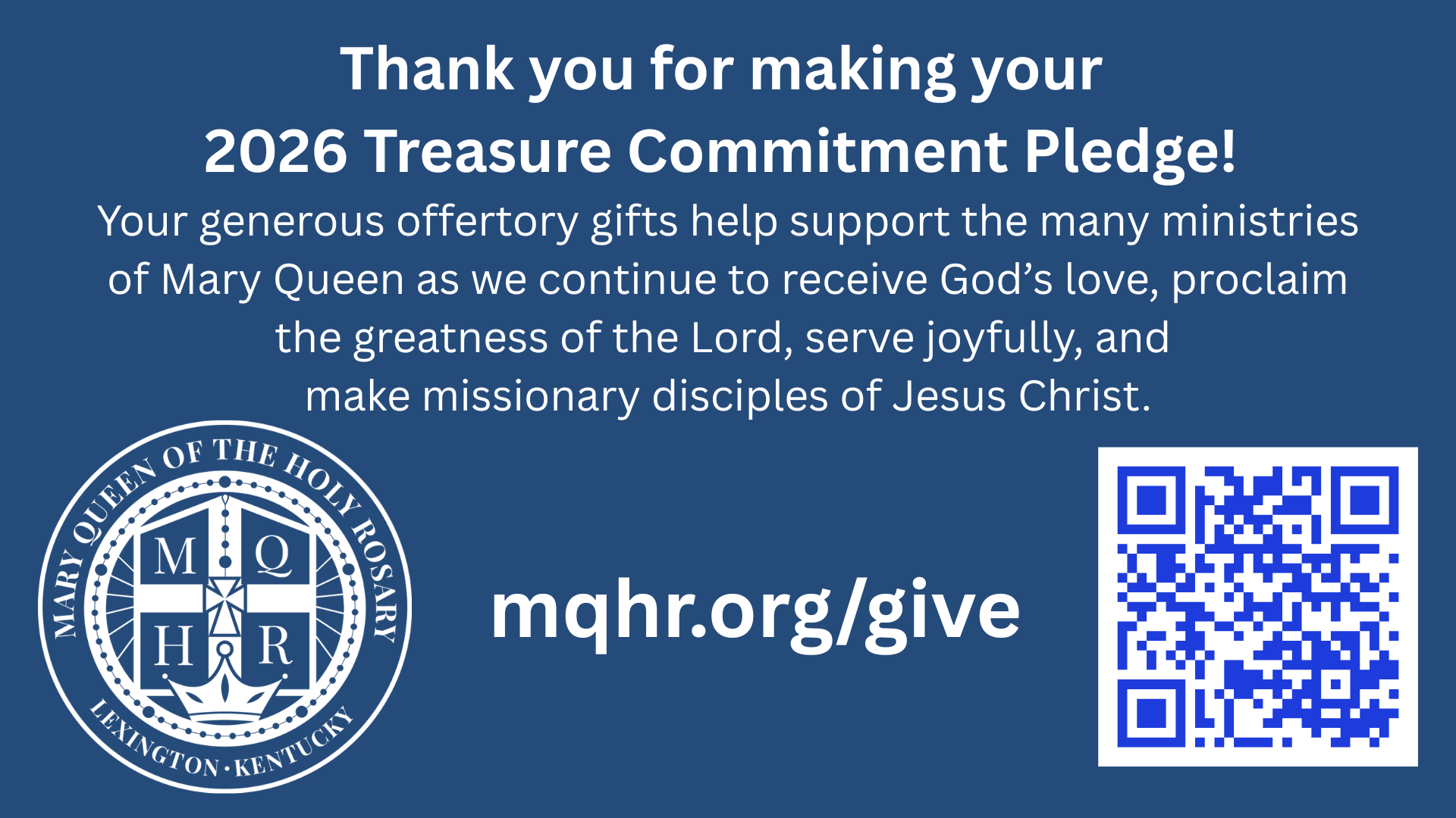 2026 Treasure Commitment