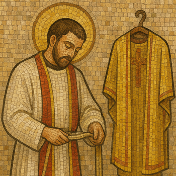 LITURGY CORNER Priestly Attire: Vesting Part II