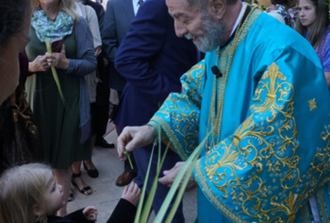 Metropolitan Sevastianos Celebrates Palm Sunday