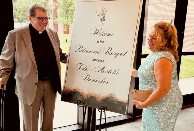 Retirement Banquet Honoring Fr. Aristotle Damaskos