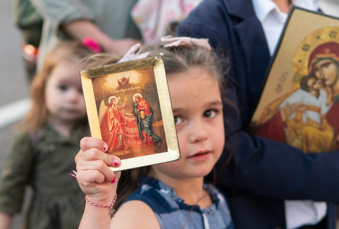 Sunday of Orthodoxy Pan-Orthodox Vespers in Tarpon Springs, FL