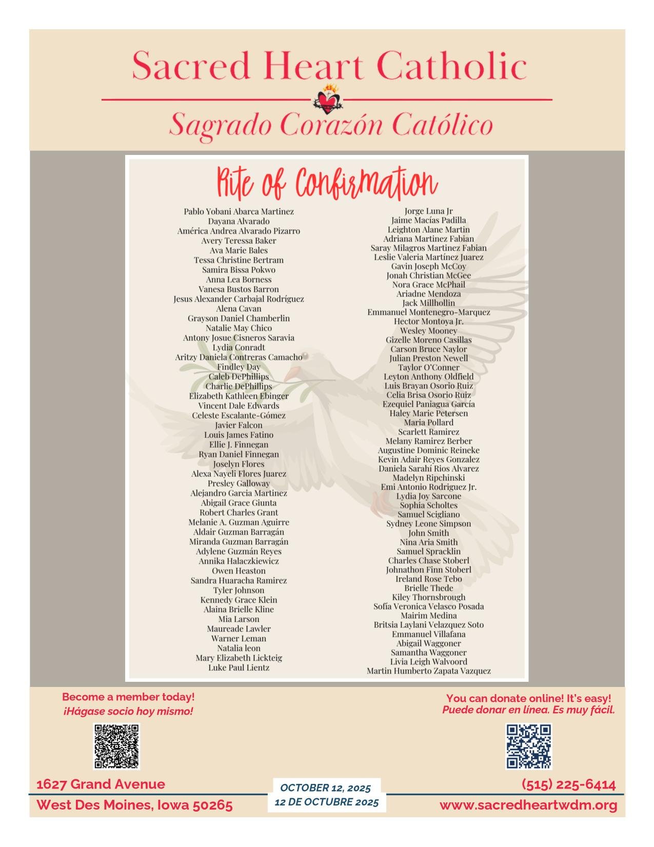 october 12, 2025 Bulletin