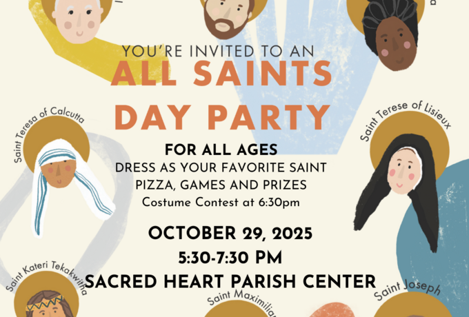 All Saints Celebration - October 29th