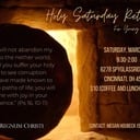 Holy Saturday Retreat for young adults