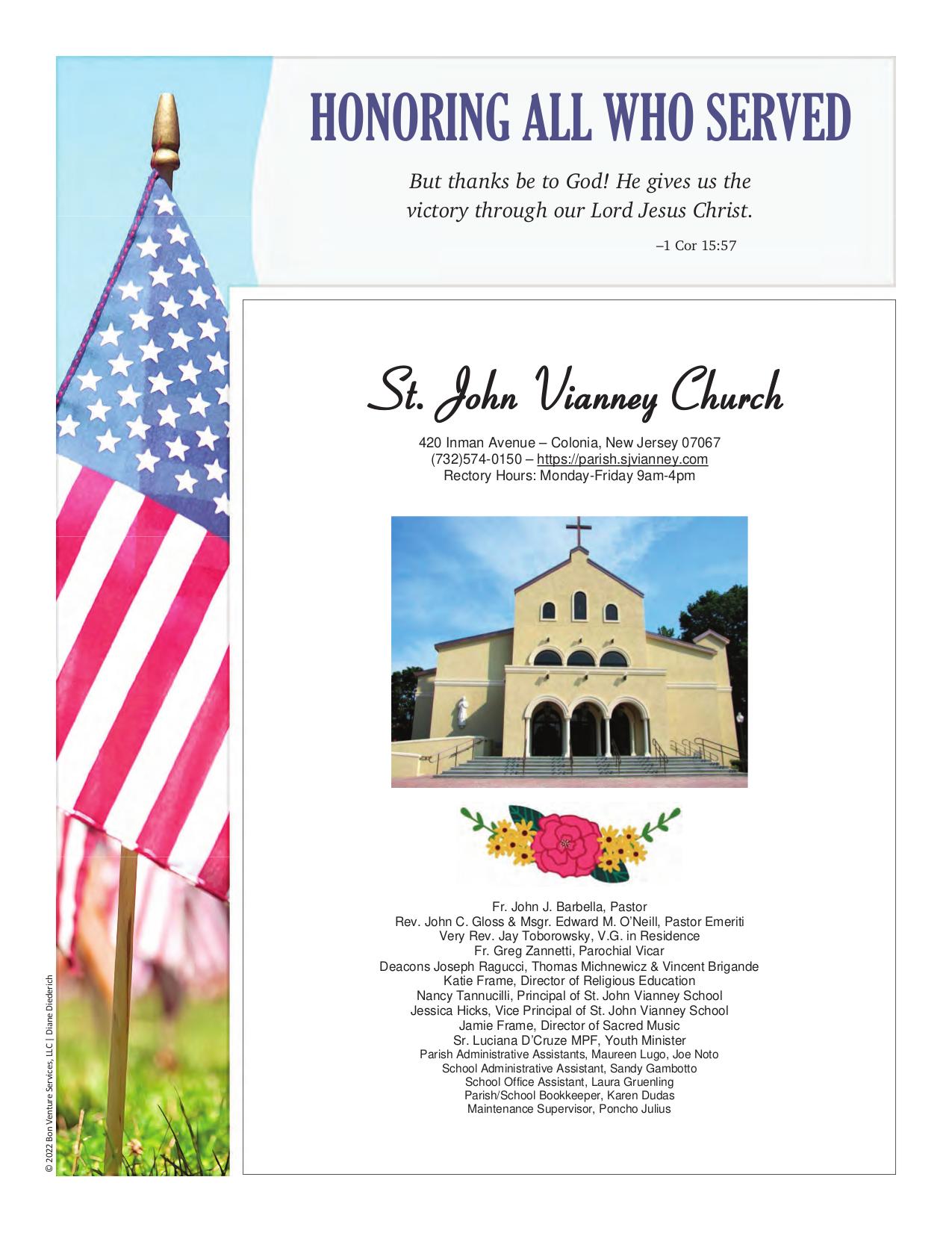 november 9, 2025 Bulletin